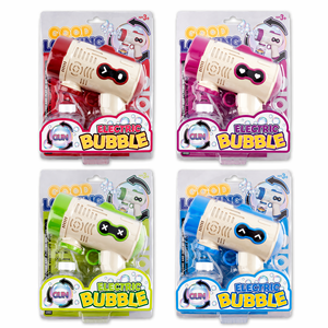 Pistola de Burbujas Robótica de 15 Agujeros al por Mayor, Lanzador Eléctrico de Burbujas con Luz LED de 4 Colores, Juguete para Fiestas Infantiles al Aire Libre, OEM - Product Image 5