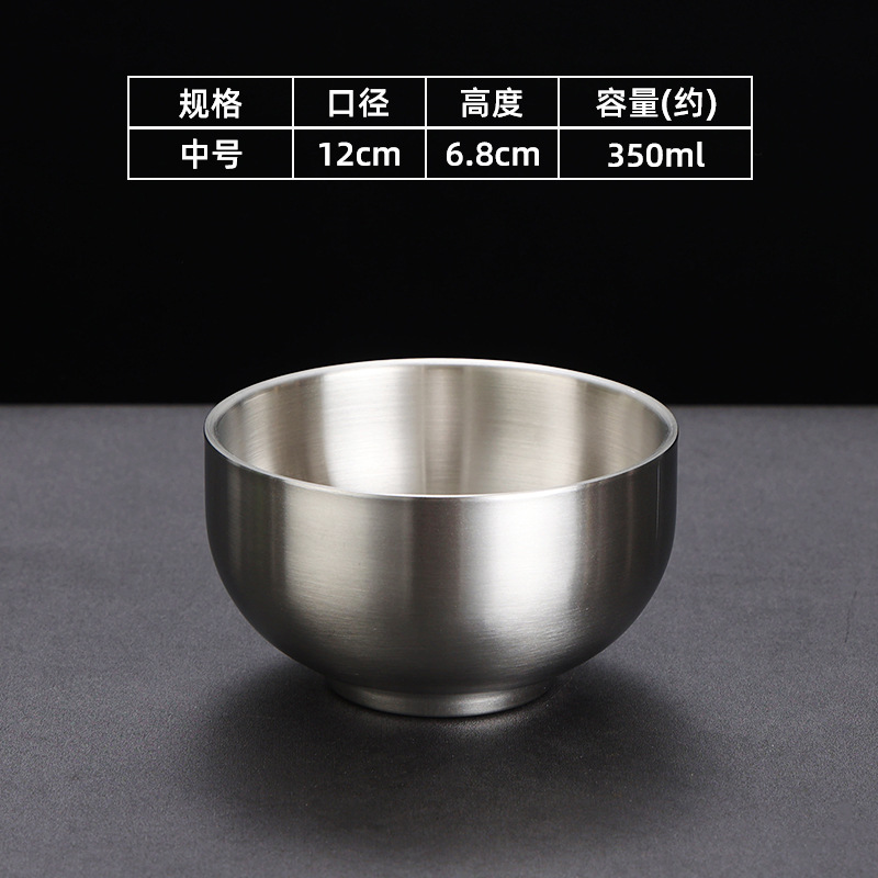 12cm stemmed bowl (silver)