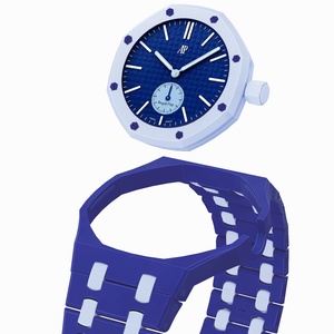 Bracelet de rechange premium en biocéramique réglable avec fermoir papillon – Bracelet en céramique tendance pour montres <span class=keywords><strong>Royl</strong></span> Pop - Product Image 4