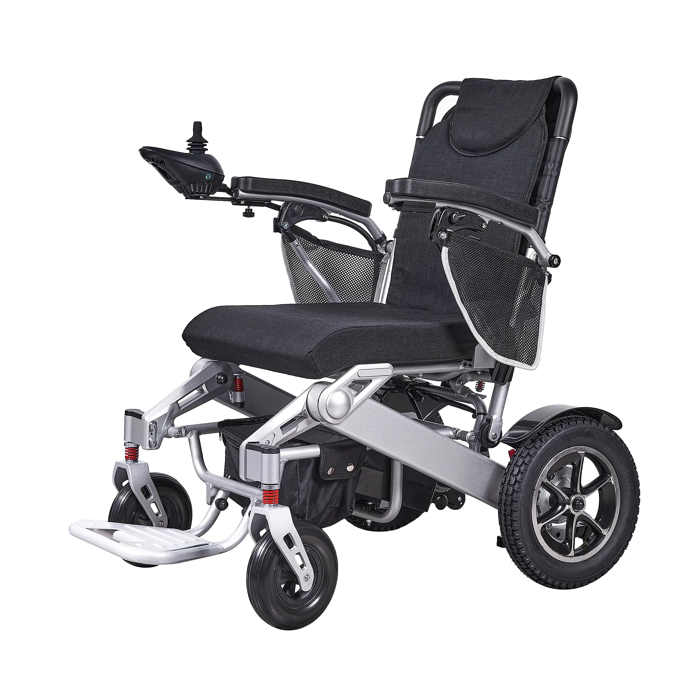 折りたたみ式ペダル付き電動車椅子2023軽量で持ち運びに便利な電動モーター
