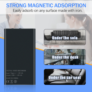 Qzt Ghi Âm Bút Dài Chờ Ngân Hàng Điện Một Nút Ghi Âm Văn Phòng Kinh Doanh Ghi Âm - Product Image 5