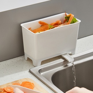 Poubelle de cuisine pour la maison, boîte de vidange pour évier, boîte de rangement pour déchets ménagers, support de poubelle, boîte filtrante pour résidus de piscine - Product Image 1