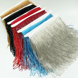 Высокое качество 14 см отделка бахромой длинные бисерные кисточки декоративные модные аксессуары для платья - Product Image 1