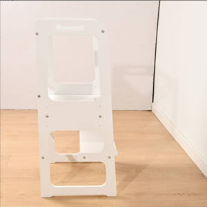 Torre de Aprendizaje para Niños Pequeños, Taburete de Madera para Cocina, Diseño Moderno Ajustable, Multifuncional para Apartamentos y Escuelas - Product Image 4