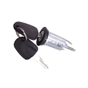 Fuld Auto Parts Ignition <b>Lock</b> Cylinder 96136503 For DAEWOO RACER With 2 <b>Keys</b> Zinc Plated - Product Image 2