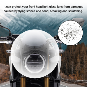Pare-brise avant pour moto Honda <span class=keywords><strong>CB1000R</strong></span> 2018-2020 CB650R 2019-2022, accessoires de protection de phare - Product Image 2