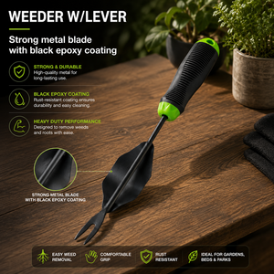 Outil de précision pour l'élimination des racines, désherbeur de précision à fourches avec levier, pour le jardinage - Product Image 3