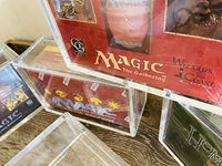Boîte de protection et de présentation RAY YI en acrylique transparent épais avec aimants puissants pour cartes Magic Collector Booster