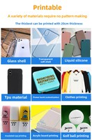 336012 alimentation en encre continue équipement d'imprimante numérique UV imprimante à plat de lien de couleur pour les étuis de téléphone portable cartes en cuir XP600