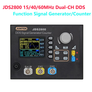 JDS2800 15/40/60MHz Digital de doble canal DDS función generador de señal medidor de frecuencia contador barredora Pluse generador de ruido - Product Image 2