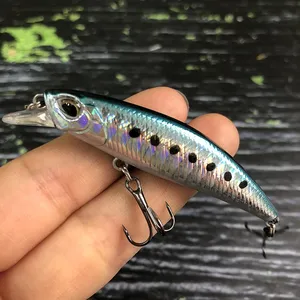 Mini leurres de pêche méné 60s 6.5g Ryuki artificiel basse nageur évier matériel de pêche crochets truite manivelle appât dur - Product Image 2