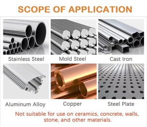 ดอกสว่านเจาะเหล็ก M35 HSS Co Twist Drill Bit 5% โคบอลต์ เคลือบ TiCN 2 ฟลุต 15 เฮลิกซ์ 55HRC สำหรับเจาะเหล็กสแตนเลส ใช้ได้กับเครื่อง CNC - Product Image 4