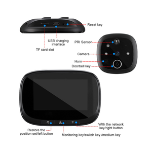 Smart Tuya <span class=keywords><strong>Wifi</strong></span> Interphone Anneau Sonnette Caméra Sonnette Vidéo Porte Téléphone Électronique <span class=keywords><strong>Judas</strong></span> Sonnette Vidéo - Product Image 5