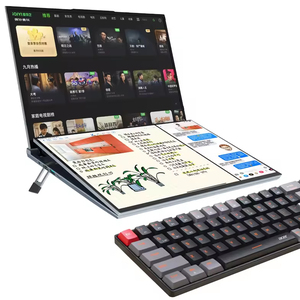 Ordinateur portable à double écran rotatif 16+16 pouces, 12 cœurs I7, 32 Go de RAM, 2 To de SSD, écran QHD 2K, portable, écran OLED 2K 16+16 pouces - Product Image 1