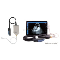 JQ-CW-X6 Alat Pemindai Diagnostik Reproduksi Hewan Portabel Nirkabel dengan Ultrasonografi Convex Color Doppler untuk Sapi, Kuda, Keledai