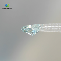 Lab grow 5 ct Fancy Intense Greenish Blue CVD diamant en vrac prix par carat