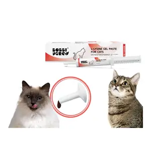 Иммунная поддержка для домашних животных, L-лизиновая гель, пищевая паста, облегчение выделений из глаз и носа для кошек