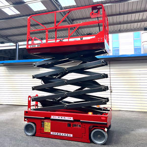 Mesa elevadora hidráulica eléctrica pequeña Ce, plataforma elevadora de tijera móvil para el hogar, plataforma elevadora de tijera autopropulsada sobre orugas, envío gratis - Product Image 4