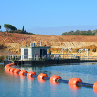 Vaisseau de dragage flottant durable pour la remise en état des terres