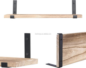 Juego de 4 Estantes Flotantes de Madera para Decoración de Pared, Estantes de Almacenamiento de 4 Niveles, Estantes de Pared para Dormitorio, Sala de Estar, 15.7 Pulgadas - Product Image 4