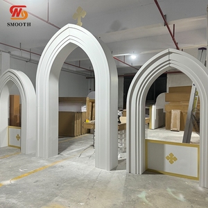 Arco de Boda Acrílico Multicapa Personalizado, Fondo Desmontable para Decoración de Fiestas y Eventos, Nuevo - Product Image 1