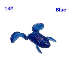 5g 4cm 10G 6cm 1 Uds 5 uds señuelo <span class=keywords><strong>de</strong></span> <span class=keywords><strong>rana</strong></span> cebos blandos <span class=keywords><strong>de</strong></span> pesca 8 colores TPE biónico flotante Kicking Frog cebo para carpa pesca <span class=keywords><strong>de</strong></span> agua dulce - Product Image 6