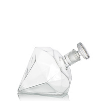 Borosilicate mini cristal de luxe 750ml 3d dragon haut de gamme crâne de lion vodka bouteille vide personnalisable couleurs nouveau design