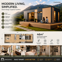 Maisons modulaires préfabriquées avec toit solaire, maison capsule préfabriquée de luxe, appartement préfabriqué de 20 pieds, hôtel miniature hors réseau