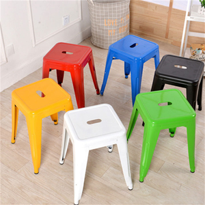 Bán buôn hiện đại ghế công nghiệp thân thiện với môi bền Stackable backless Kim Loại Nhà Hàng <span class=keywords><strong>marais</strong></span> quầy bar Phân ghế - Product Image 5