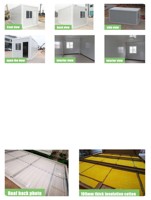 Oficina Contenedor Prefabricada 3D Fácil de Mover, Desmontable, Tipo Flat Pack, para Oficina en Casa, Hotel, Ecológica y Transpirable