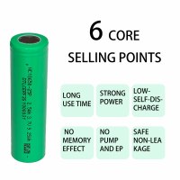 Batterie au lithium personnalisée en vrac 18650 2500mAh 3.7V 10C NCM à décharge élevée pour moto électrique