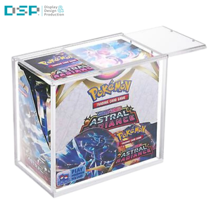 DSP Vietnam Factory 25th Anniversary Acrílico Exclusivo Elite Trainer Box para Pokemon ETB TCG Strong Magnet Collection Protector - Product Image 1