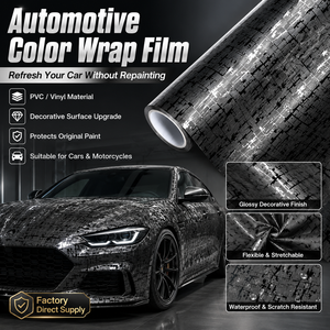 Filme Vinílico PVC para Envelopamento de Carros, Adesivo, para Mudança de Cor Automotiva, Rolo para Envelopamento Completo de Veículos, Atacado - Product Image 4