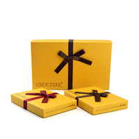 Boîte d'emballage de luxe pour chocolat, 10 pièces, boîte en carton avec séparateur de qualité alimentaire, boîte de rangement de bonbons, livraison de bonbons personnalisée