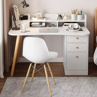 Bureau d'ordinateur moderne simple et polyvalent Table d'apprentissage à domicile avec tiroir pour étudiants
