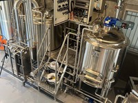 Installation complète d'une brasserie industrielle automatisée CIP de 3000L à 5 cuves