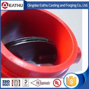 <span class=keywords><strong>Vanne</strong></span> papillon de poignée de volant de connexion de cannelure - Product Image 6