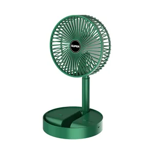 Ventilatore portatile pieghevole a 3 marce per studenti estivi ventilatore di ricarica Usb ricaricabile piccolo per la camera da letto dell'ufficio Cool