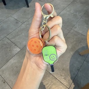 Llavero <span class=keywords><strong>de</strong></span> acrílico con diseño <span class=keywords><strong>de</strong></span> dibujos animados, ligero, para <span class=keywords><strong>tenis</strong></span> <span class=keywords><strong>de</strong></span> <span class=keywords><strong>mesa</strong></span>, recuerdo personalizado, regalo - Product Image 1