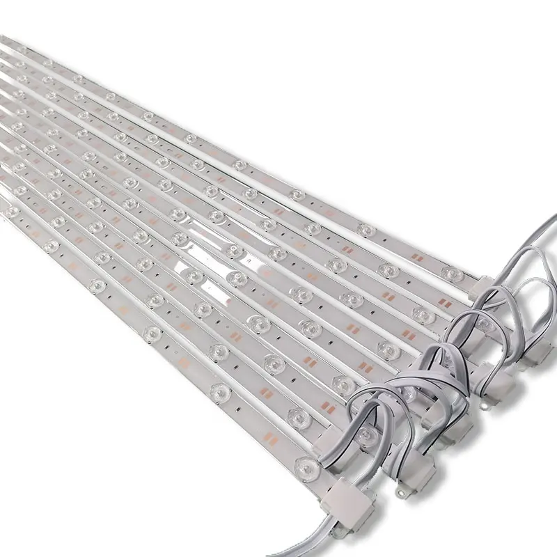 12V 110V 220V Diffusing Reflectie Backlight Lit Light Box 2835 3030 Led Rooster Diffuse Led Licht Bar strip