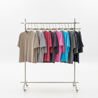 Ensemble vintage pour homme en tissu épais délavé à l'acide, t-shirt oversize et short, ensemble streetwear 2 pièces pour homme