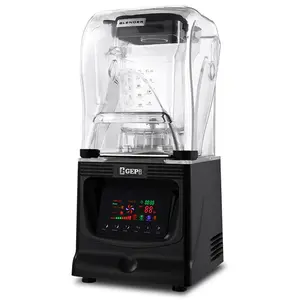 Sound Cover Commercial Blender 1.5L Large Capacity 1800W powerful Juice Machine Type