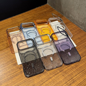 Funda Magnética Transparente de PC de Lujo a Prueba de Golpes <span class=keywords><strong>para</strong></span> <span class=keywords><strong>iPhone</strong></span> 13 14 Plus 15 16 17, Compatible con Carga Inalámbrica, MOQ500 - Product Image 5