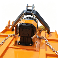 Cortadora de Césped Rotativa para Tractor de 300 kg con Motor para Cortar Césped, Pastizales y Terrenos Arbustales, Herramienta de Trabajo de Alta Seguridad y Eficiencia