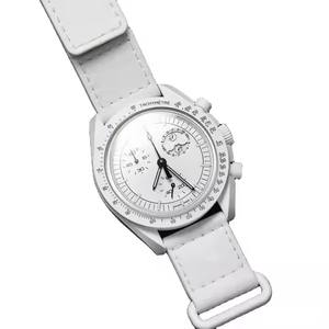 Montre de luxe pour homme personnalisée en gros, étanche, boîtier rond, personnalisation d'échantillons <span class=keywords><strong>Omega</strong></span>, montre de luxe avec boîte incluse - Product Image 2