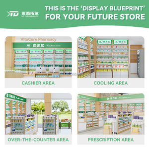 Estante de Farmacia Resistente y Personalizado - Estructura Reforzada y Engrosada, Apto para Almacenamiento de Medicamentos en Envases Grandes/Botellas de Infusión - Product Image 4