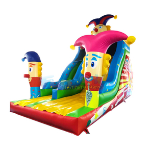 บ้านลมเป่าลมขนาดใหญ่สำหรับงานปาร์ตี้กลางแจ้งสำหรับเด็ก พร้อมสไลเดอร์ตัวตลก - Product Image 1