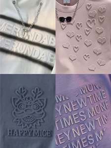 Sweat-shirts à col rond personnalisés avec logo du fabricant, doublés en polaire, sublimation, blancs, grandes tailles, sweats à capuche et sweat-shirts pour hommes - Product Image 2