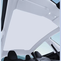 Pare-soleil intégré pour toit ouvrant, isolation thermique, perméable à la lumière, pour Tesla Model 3/Y/YL 6 places