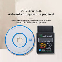 Herramienta de escaneo automático V1.5, lector de código de motor Bluetooth, OBD/OBDII ELM327, herramienta de vehículo para coches, herramienta de diagnóstico, escáner de coche